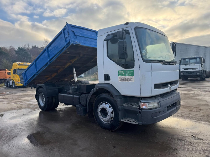 Renault Premium 260 (SUSPENISON LAMES / POMPE MANUELLE / BOITE MANUELLE / EURO 2) - Billenőplatós teherautó: 3 kép. Renault Premium 260 (SUSPENISON LAMES / POMPE MANUELLE / BOITE MANUELLE / EURO 2) - Billenőplatós teherautó: 3 kép.