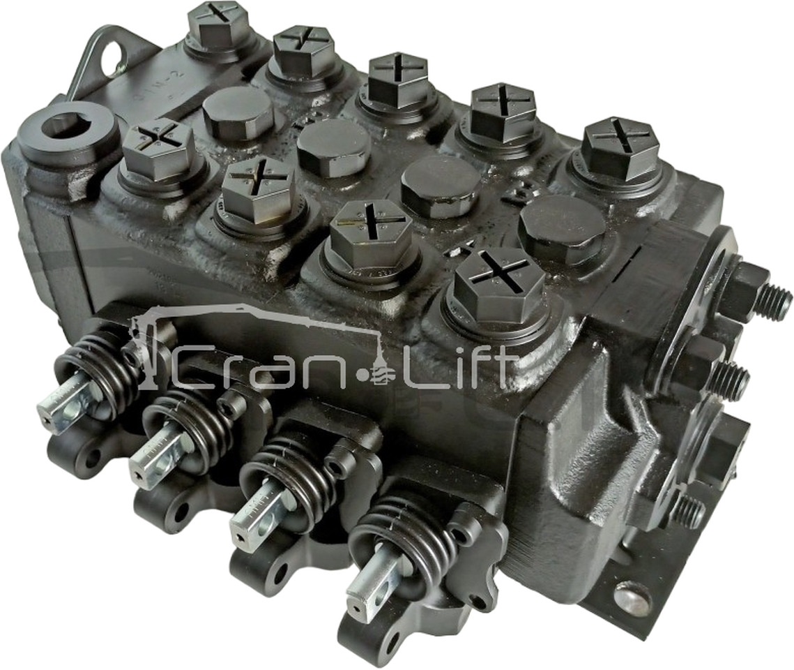 Rozdzielacz Parker F130CF - 4 sekcje - Hidraulikus szelep - Rakodódaru: 3 kép. Rozdzielacz Parker F130CF - 4 sekcje - Hidraulikus szelep - Rakodódaru: 3 kép.