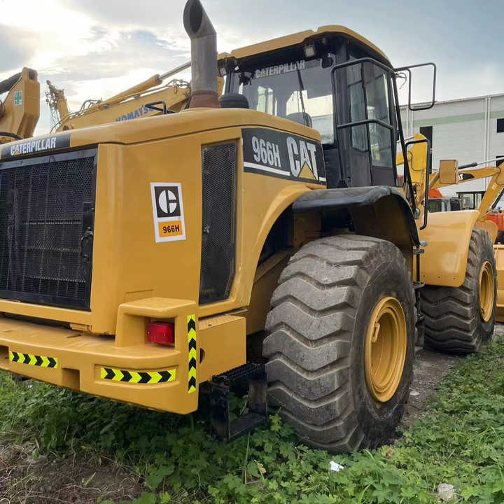 Used Caterpillar 966H WHEEL Loader Running Working Condition Cat966H Construction Engineering Machinery Hot Sale - Gumikerekes homlokrakodó: 1 kép. Used Caterpillar 966H WHEEL Loader Running Working Condition Cat966H Construction Engineering Machinery Hot Sale - Gumikerekes homlokrakodó: 1 kép.