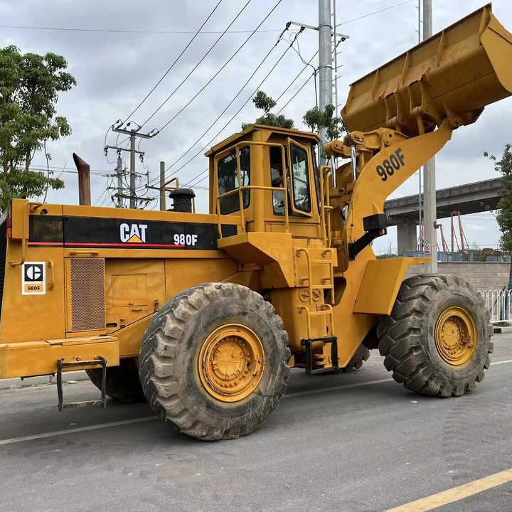 Used Caterpillar 980f Wheel Loader for Sale Caterpillar 980f g h Wheel Loader - Gumikerekes homlokrakodó: 1 kép. Used Caterpillar 980f Wheel Loader for Sale Caterpillar 980f g h Wheel Loader - Gumikerekes homlokrakodó: 1 kép.