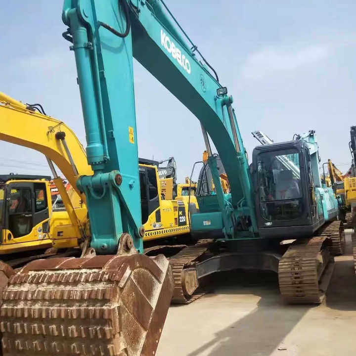 Used High-quality Original Japan Kobelco SK210-8 Crawler Excavator in Hefei - Kotrógép: 2 kép. Used High-quality Original Japan Kobelco SK210-8 Crawler Excavator in Hefei - Kotrógép: 2 kép.