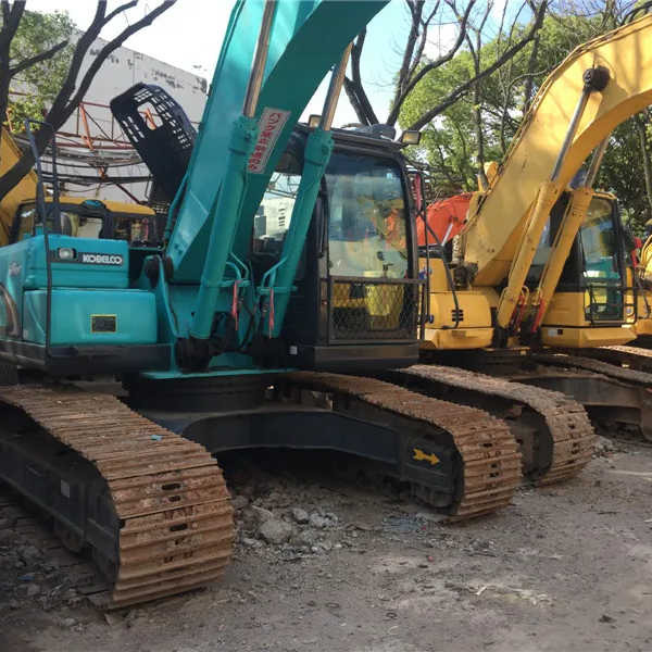 Used High-quality Original Japan Kobelco SK210-8 Crawler Excavator in Hefei - Kotrógép: 1 kép. Used High-quality Original Japan Kobelco SK210-8 Crawler Excavator in Hefei - Kotrógép: 1 kép.