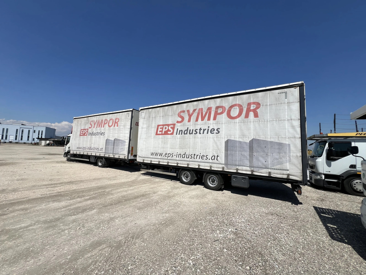 Daf Fa 7.85м., Euro5, Щора, Композиция, Mega, Внос - Ponyvás teherautó: 5 kép. Daf Fa 7.85м., Euro5, Щора, Композиция, Mega, Внос - Ponyvás teherautó: 5 kép.