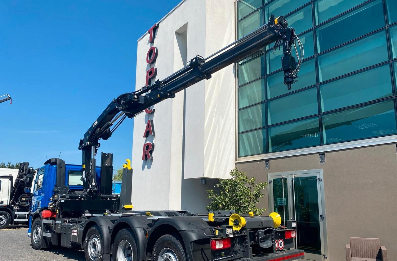 DAF CF 400 IMPIANTO SCARRABILE E GRU - Horgos rakodó teherautó, Darus autó: 4 kép. DAF CF 400 IMPIANTO SCARRABILE E GRU - Horgos rakodó teherautó, Darus autó: 4 kép.