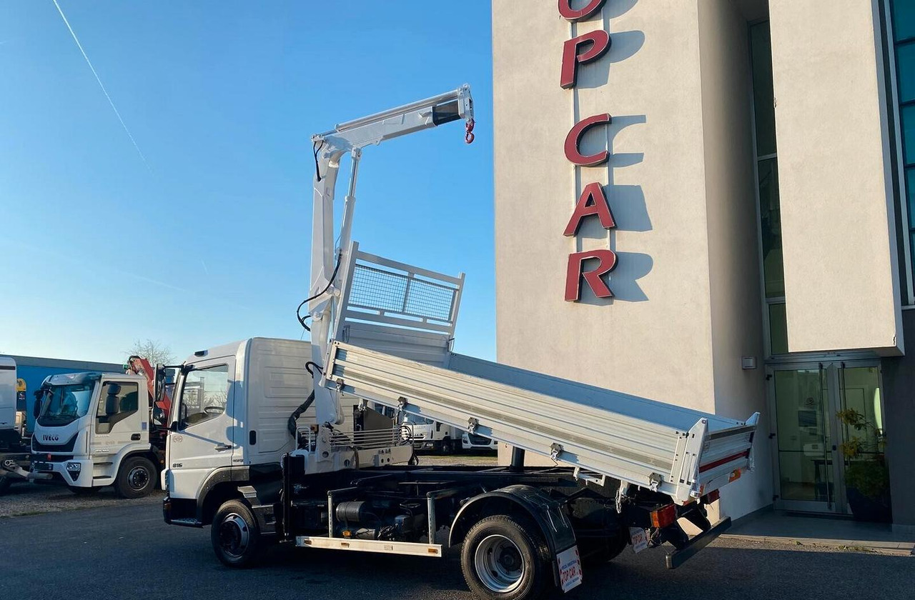 MERCEDES 816 ATEGO RIBALTABILE E GRU - Billenőplatós teherautó, Darus autó: 5 kép. MERCEDES 816 ATEGO RIBALTABILE E GRU - Billenőplatós teherautó, Darus autó: 5 kép.