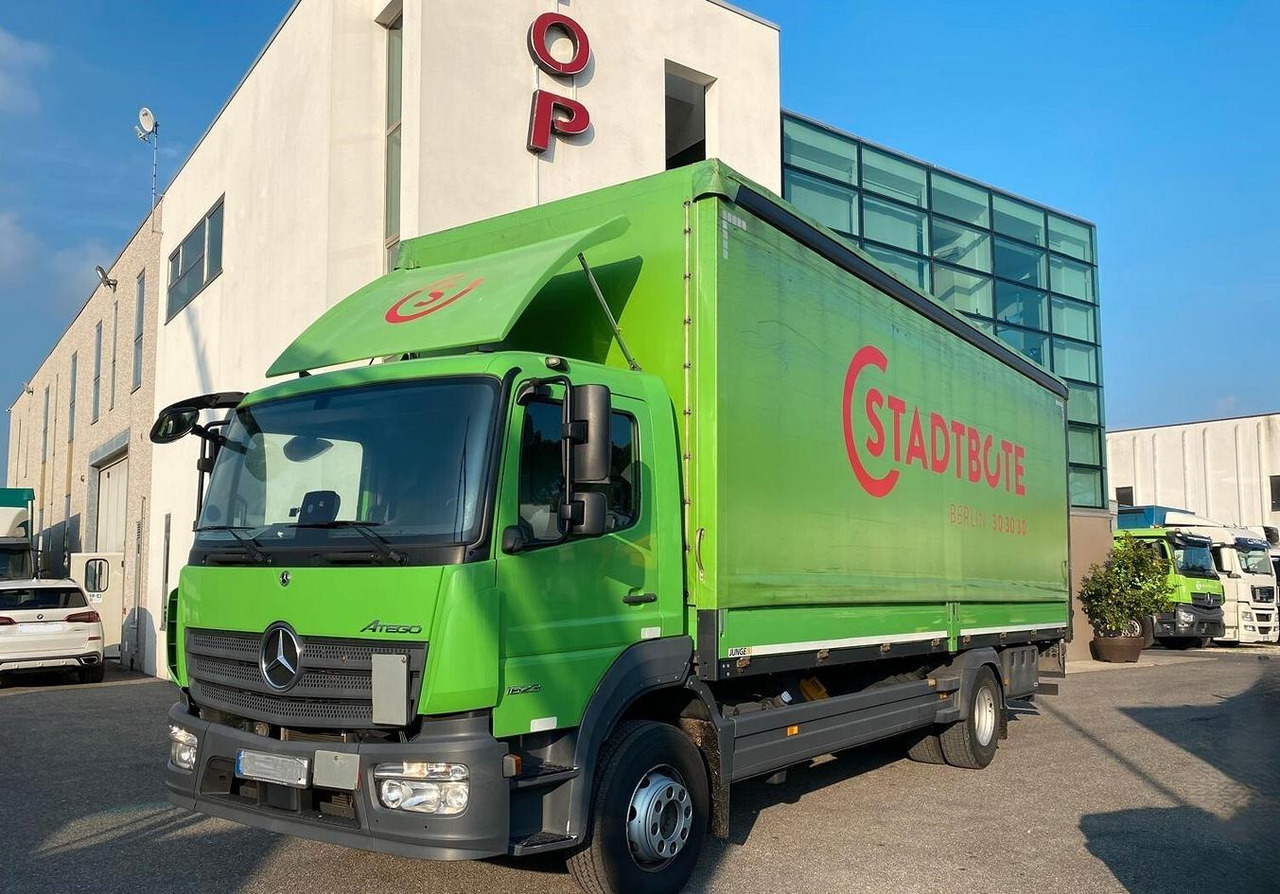MERCEDES ATEGO 16.23 CASSONE CENTINATO E SPONDA - Ponyvás teherautó: 1 kép. MERCEDES ATEGO 16.23 CASSONE CENTINATO E SPONDA - Ponyvás teherautó: 1 kép.