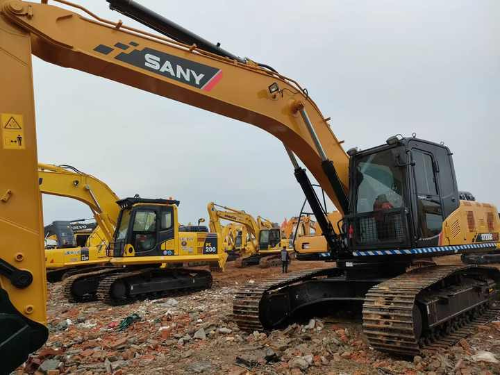 China Brand Used Sany Sy235c Mini Excavator 6ton Crawler Earth Digger Machine for Sale - Lánctalpas kotró: 5 kép. China Brand Used Sany Sy235c Mini Excavator 6ton Crawler Earth Digger Machine for Sale - Lánctalpas kotró: 5 kép.