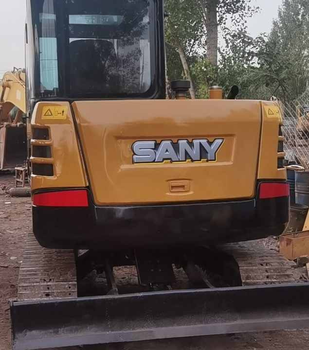 Minikotró China Brand Used Sany Sy60c Mini Excavator 6ton Crawler Earth Digger Machine for Sale [ Copy ]: 6 kép.