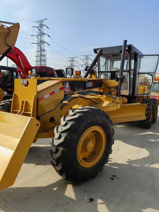 Used CAT 140k Model Grader Second Hand Machine Popular Brand JAPAN CAT Hydraulic Machinery - Gréder: 5 kép. Used CAT 140k Model Grader Second Hand Machine Popular Brand JAPAN CAT Hydraulic Machinery - Gréder: 5 kép.