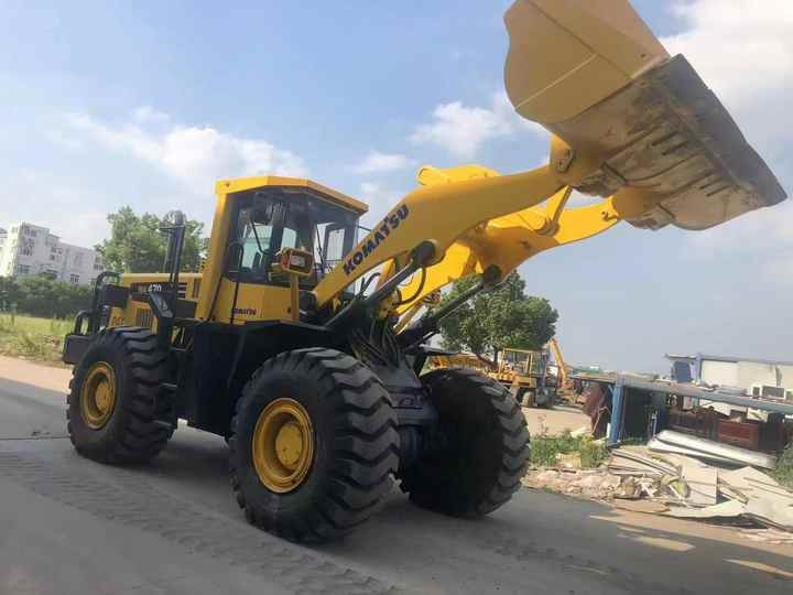 Used Wheel Loader Komatsu WA470-3 Good Working Condition High Quality Nice Price Original Japan Machine - Gumikerekes homlokrakodó: 3 kép. Used Wheel Loader Komatsu WA470-3 Good Working Condition High Quality Nice Price Original Japan Machine - Gumikerekes homlokrakodó: 3 kép.