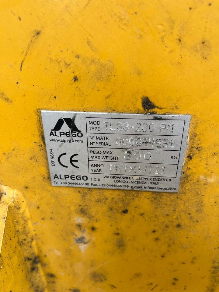 Alpego TL33 200 - Mezőgazdasági gépek: 3 kép. Alpego TL33 200 - Mezőgazdasági gépek: 3 kép.