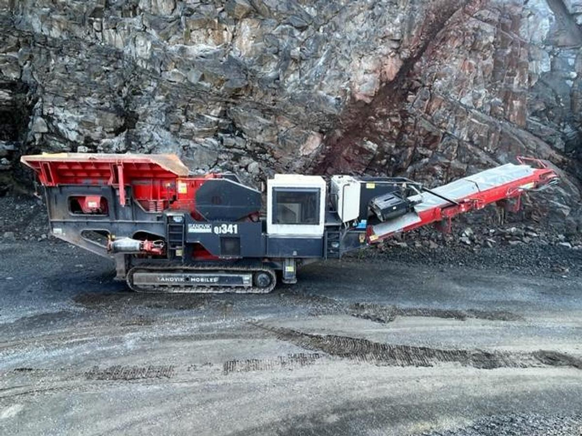 2018 Sandvik QJ341 Jaw Crusher - Törőgép: 1 kép. 2018 Sandvik QJ341 Jaw Crusher - Törőgép: 1 kép.