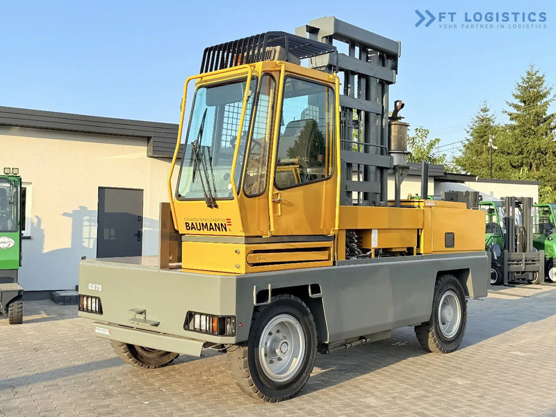BAUMANN GS 70/14/50 / DUPLEX / 700MM / DIESEL / LIKE-NEW GS 70/14/50 / DUPLEX / 700MM / DIESEL / LIKE-NEW - Oldalrakodó targoncá: 1 kép. BAUMANN GS 70/14/50 / DUPLEX / 700MM / DIESEL / LIKE-NEW GS 70/14/50 / DUPLEX / 700MM / DIESEL / LIKE-NEW - Oldalrakodó targoncá: 1 kép.