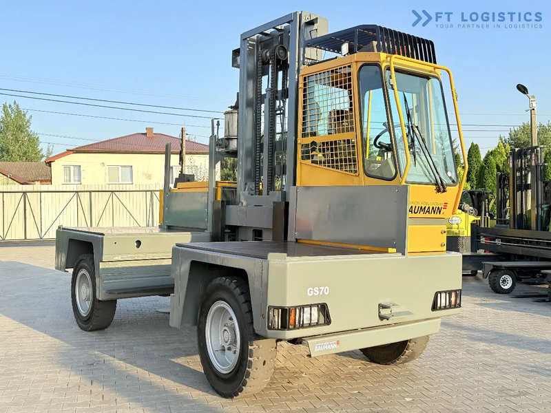 BAUMANN GS 70/14/50 / DUPLEX / 700MM / DIESEL / LIKE-NEW GS 70/14/50 / DUPLEX / 700MM / DIESEL / LIKE-NEW - Oldalrakodó targoncá: 4 kép. BAUMANN GS 70/14/50 / DUPLEX / 700MM / DIESEL / LIKE-NEW GS 70/14/50 / DUPLEX / 700MM / DIESEL / LIKE-NEW - Oldalrakodó targoncá: 4 kép.