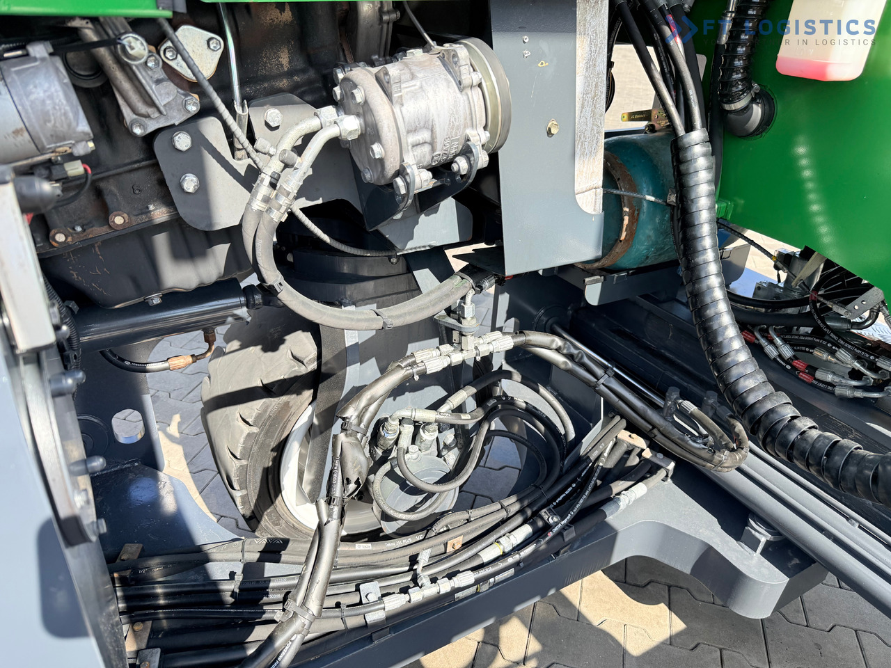 Új Négyutas tolóoszlopos targoncá COMBILIFT C3500 / DUPLEX 4100MM / GAS / EXTENDABLE FORKS / CABIN / HEATING + AIR CONDITIONING / LIKE NEW: 37 kép.