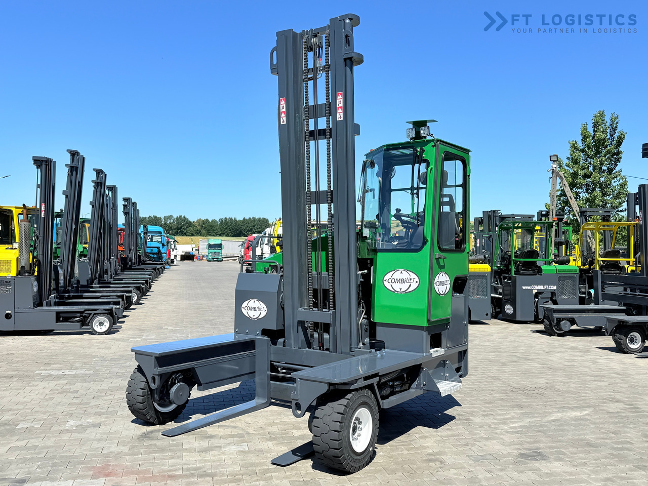 COMBILIFT C5000XL / DIESEL / DUPLEX - 5500MM / FULL CABIN / NEW TYRES / HEATING - Négyutas tolóoszlopos targoncá: 1 kép. COMBILIFT C5000XL / DIESEL / DUPLEX - 5500MM / FULL CABIN / NEW TYRES / HEATING - Négyutas tolóoszlopos targoncá: 1 kép.