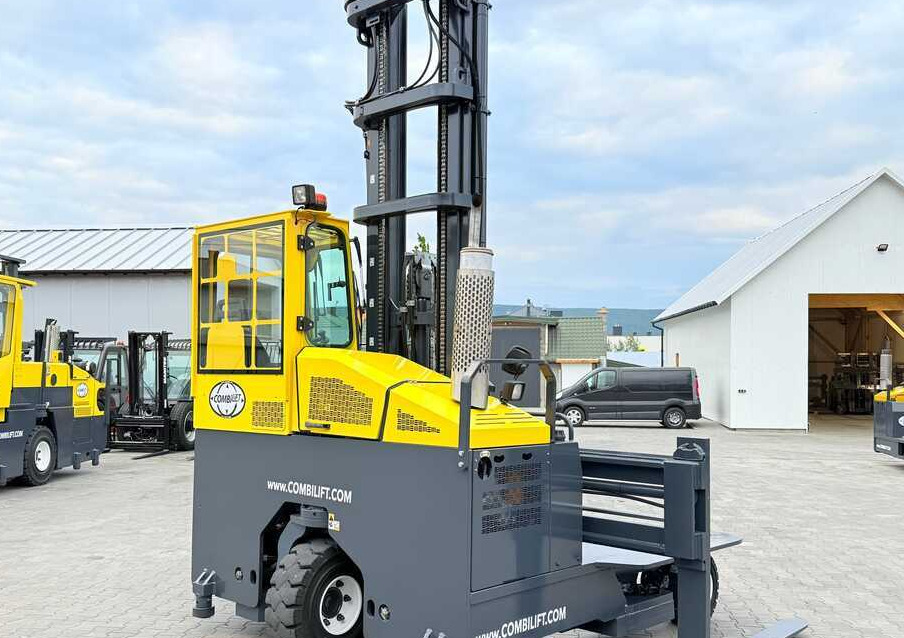 Négyutas tolóoszlopos targoncá Combilift C5000 / TRIPLEX 7500MM / WIDE FORK POSITIONER / FREE LIFT / NEW TYRES / HEATED CABIN: 7 kép.