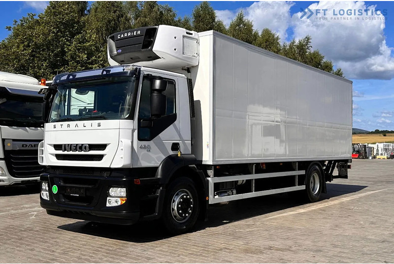 Iveco Stralis 420 STRALIS 420 / Refrigerated Truck / Carrier Supra 950 / 19 Pallets / Tail Lift / Tires - Hűtős teherautó: 3 kép. Iveco Stralis 420 STRALIS 420 / Refrigerated Truck / Carrier Supra 950 / 19 Pallets / Tail Lift / Tires - Hűtős teherautó: 3 kép.