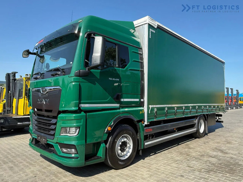 MAN TGX 18.470 TGX 18.470 / 19 PALLETS / NEW MODEL / RETARDER / PERFECT CONDITION - Ponyvás teherautó: 2 kép. MAN TGX 18.470 TGX 18.470 / 19 PALLETS / NEW MODEL / RETARDER / PERFECT CONDITION - Ponyvás teherautó: 2 kép.