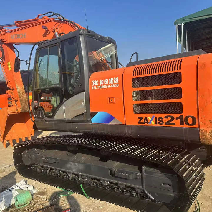 Affordable Hitachi ZX210-5G Used Construction Machinery | Well-Maintained, No Overhauls - Lánctalpas kotró: 1 kép. Affordable Hitachi ZX210-5G Used Construction Machinery | Well-Maintained, No Overhauls - Lánctalpas kotró: 1 kép.