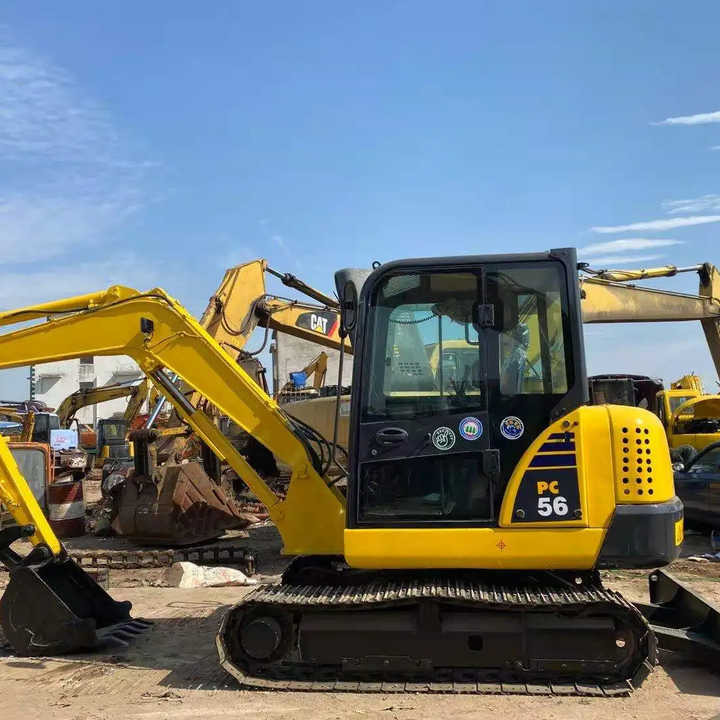 Cheap Used Komatsu PC56 Crawler Excavator with High Efficiency Used Heavy Machinery Komatsu P56 Digger Cheap for Sale - Lánctalpas kotró: 1 kép. Cheap Used Komatsu PC56 Crawler Excavator with High Efficiency Used Heavy Machinery Komatsu P56 Digger Cheap for Sale - Lánctalpas kotró: 1 kép.