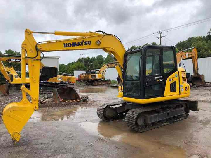 Cheap Used Komatsu PC70-8 Crawler Excavator with High Efficiency Used Heavy Machinery Komatsu PC70-8 Digger Cheap for Sale - Lánctalpas kotró: 4 kép. Cheap Used Komatsu PC70-8 Crawler Excavator with High Efficiency Used Heavy Machinery Komatsu PC70-8 Digger Cheap for Sale - Lánctalpas kotró: 4 kép.