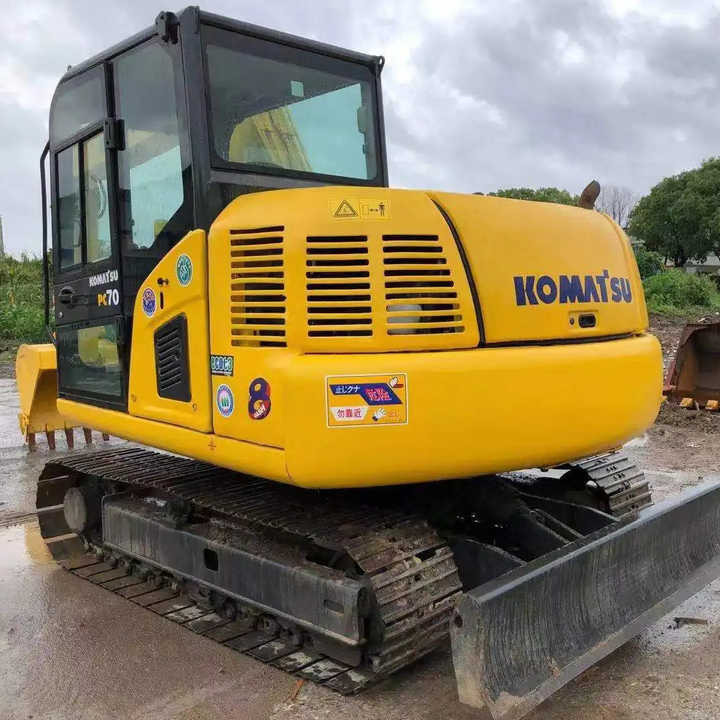 Cheap Used Komatsu PC70-8 Crawler Excavator with High Efficiency Used Heavy Machinery Komatsu PC70-8 Digger Cheap for Sale - Lánctalpas kotró: 1 kép. Cheap Used Komatsu PC70-8 Crawler Excavator with High Efficiency Used Heavy Machinery Komatsu PC70-8 Digger Cheap for Sale - Lánctalpas kotró: 1 kép.