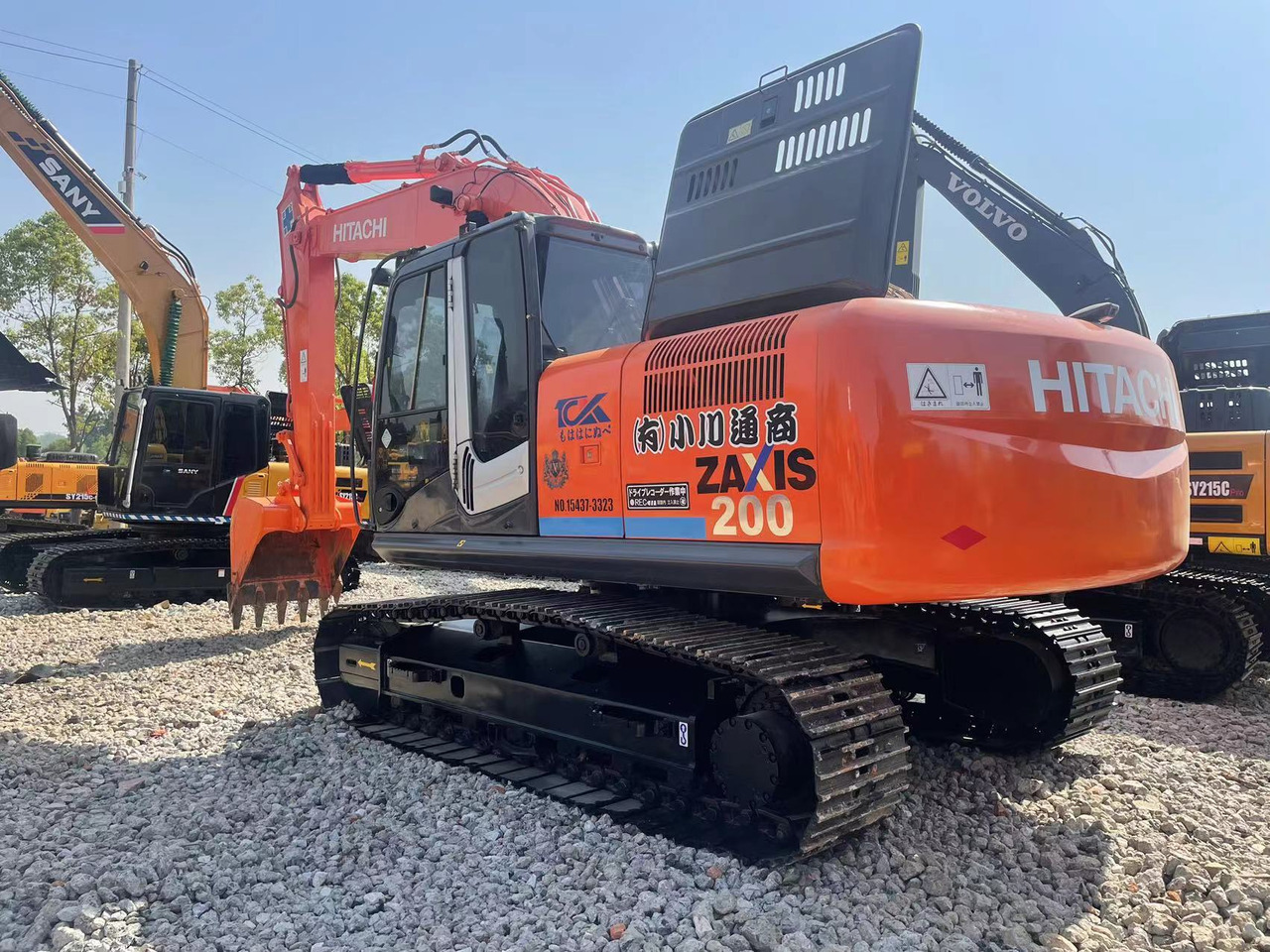 CRAWLER EXCAVATOR Used Hitachi ZX200-3G Excavator for Sale - Low Hours, Full Documentation, 2-Year Warranty - Építőipari gépek: 1 kép. CRAWLER EXCAVATOR Used Hitachi ZX200-3G Excavator for Sale - Low Hours, Full Documentation, 2-Year Warranty - Építőipari gépek: 1 kép.