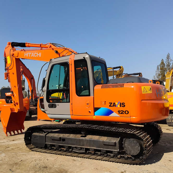 Japan Original Hitachi ZX120 Crawler Excavator Perfect for Various Projects Available Used Excavators for Sale - Lánctalpas kotró: 3 kép. Japan Original Hitachi ZX120 Crawler Excavator Perfect for Various Projects Available Used Excavators for Sale - Lánctalpas kotró: 3 kép.