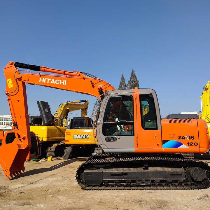 Japan Original Hitachi ZX120 Crawler Excavator Perfect for Various Projects Available Used Excavators for Sale - Lánctalpas kotró: 4 kép. Japan Original Hitachi ZX120 Crawler Excavator Perfect for Various Projects Available Used Excavators for Sale - Lánctalpas kotró: 4 kép.