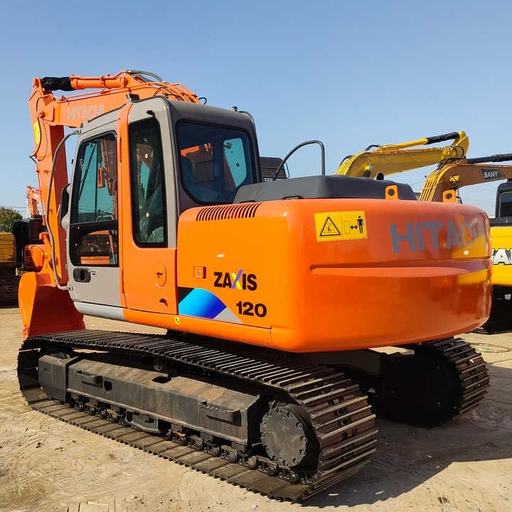 Japan Original Hitachi ZX120 Crawler Excavator Perfect for Various Projects Available Used Excavators for Sale - Lánctalpas kotró: 2 kép. Japan Original Hitachi ZX120 Crawler Excavator Perfect for Various Projects Available Used Excavators for Sale - Lánctalpas kotró: 2 kép.