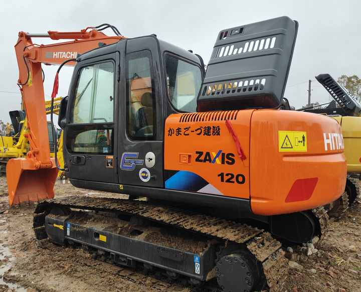 Original Hitachi ZX120 Crawler Excavator Low Hours Perfect for Various Projects Available Used Excavators for Sale - Lánctalpas kotró: 4 kép. Original Hitachi ZX120 Crawler Excavator Low Hours Perfect for Various Projects Available Used Excavators for Sale - Lánctalpas kotró: 4 kép.