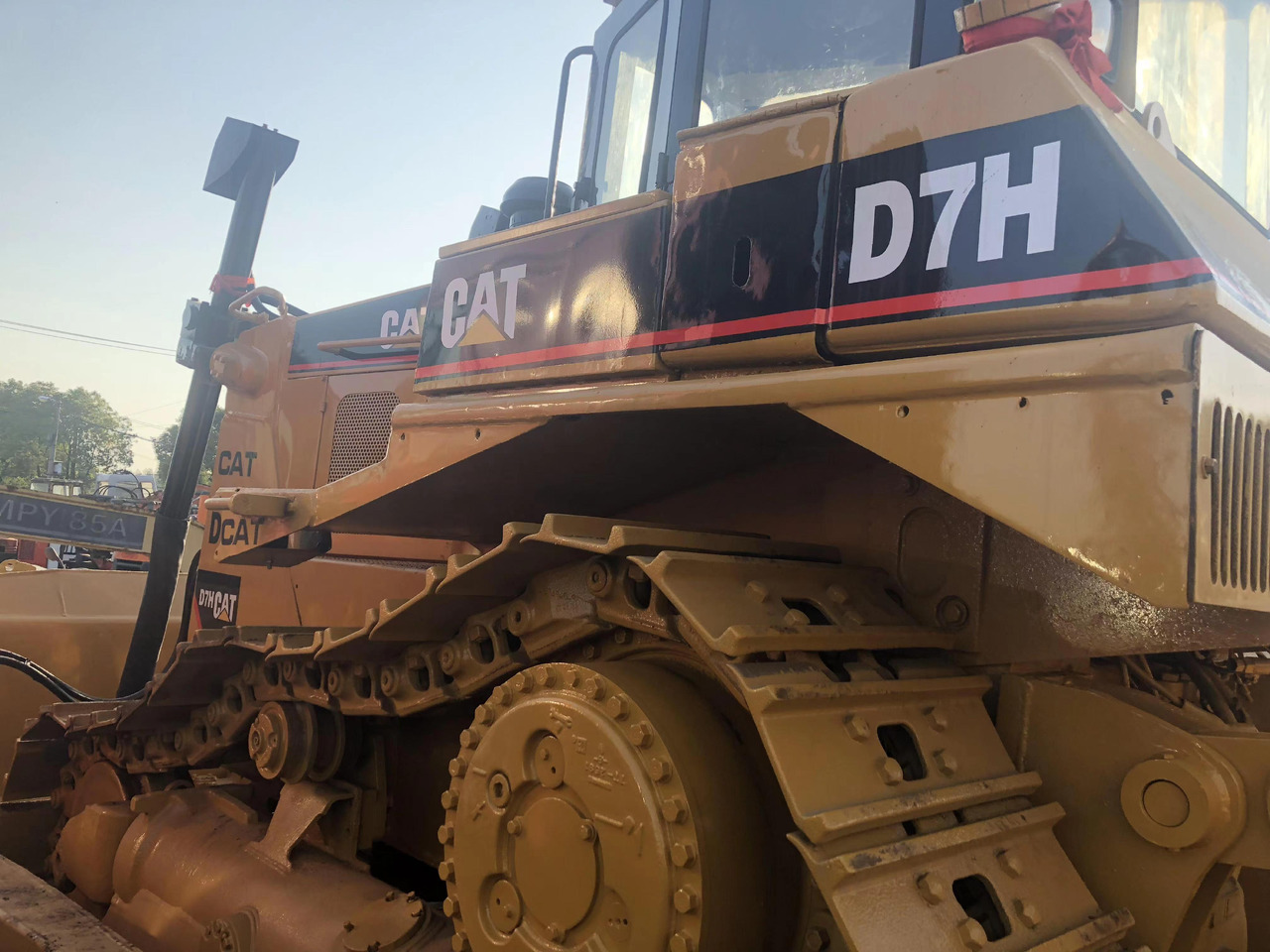 Used Caterpillar Cat D7H Dozer, Second Hand Cat D7H Bulldozer With Stong Blade - Buldózer: 2 kép. Used Caterpillar Cat D7H Dozer, Second Hand Cat D7H Bulldozer With Stong Blade - Buldózer: 2 kép.