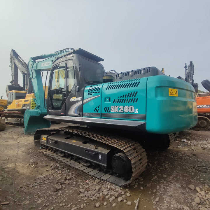 Kotrógép Used Japan Brand Kobelco SK260-8 Hydraulic Digger  High Quality  Kobelco Sk200 260 Crawler Excavator in Stock on Sale: 1 kép.