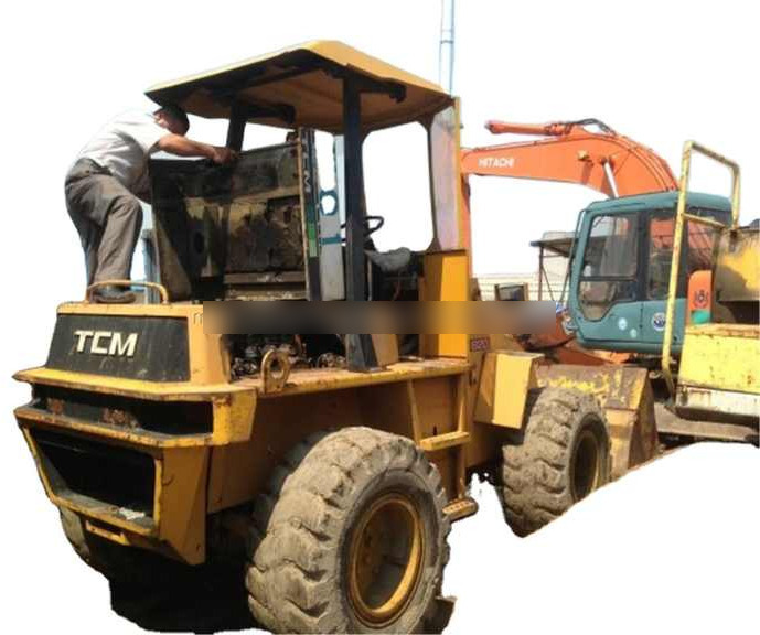 Gumikerekes homlokrakodó Used Tcm 820--2 Wheel Loader for Sale: 1 kép.