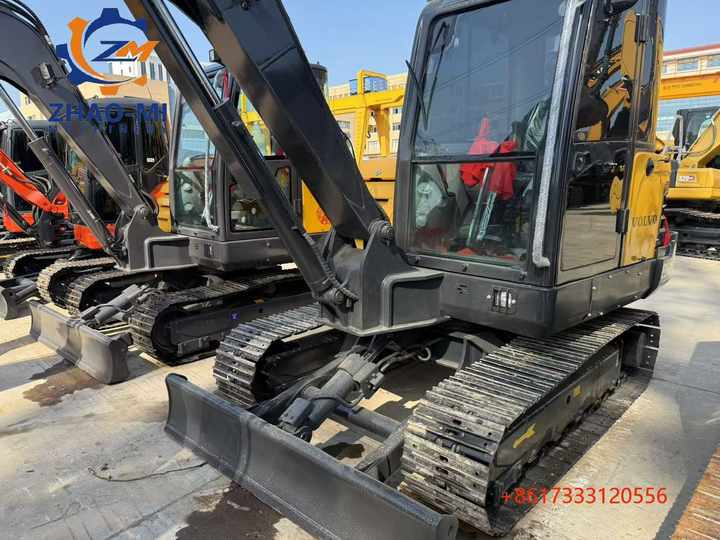 Volvo EC60D Used Mini Excavator 6t Hot Sale Second Hand Famous Brand Road Machine - Kotrógép: 5 kép. Volvo EC60D Used Mini Excavator 6t Hot Sale Second Hand Famous Brand Road Machine - Kotrógép: 5 kép.