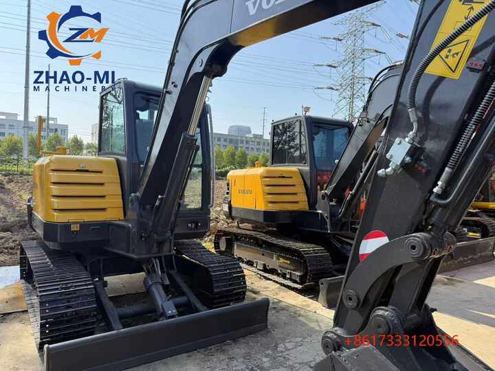 Volvo EC60D Used Mini Excavator 6t Hot Sale Second Hand Famous Brand Road Machine - Kotrógép: 2 kép. Volvo EC60D Used Mini Excavator 6t Hot Sale Second Hand Famous Brand Road Machine - Kotrógép: 2 kép.