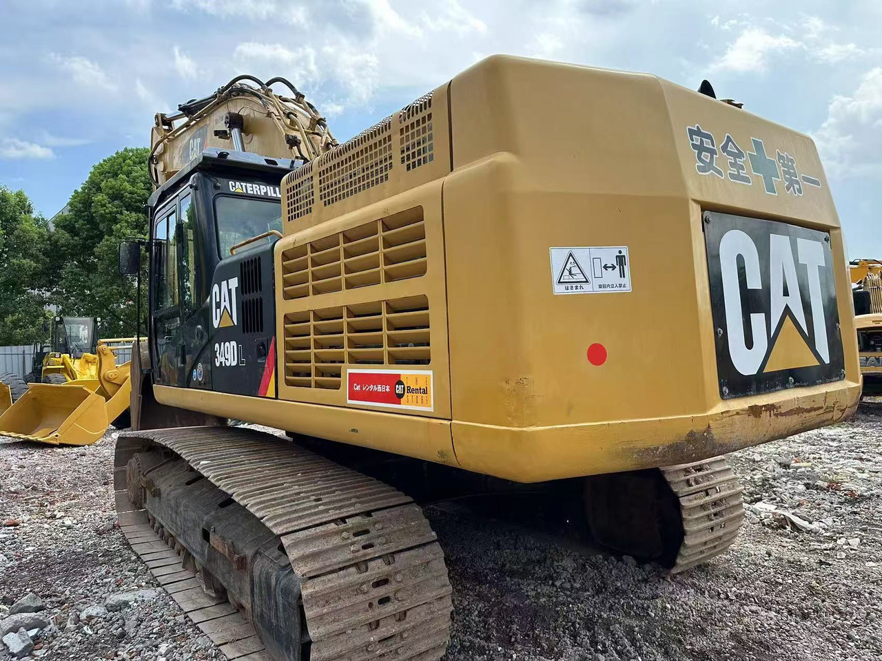 CATERPILLAR 349D - Lánctalpas kotró: 3 kép. CATERPILLAR 349D - Lánctalpas kotró: 3 kép.