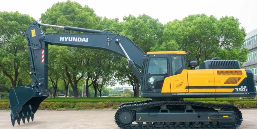 HYUNDAI HX350L - Lánctalpas kotró: 1 kép. HYUNDAI HX350L - Lánctalpas kotró: 1 kép.