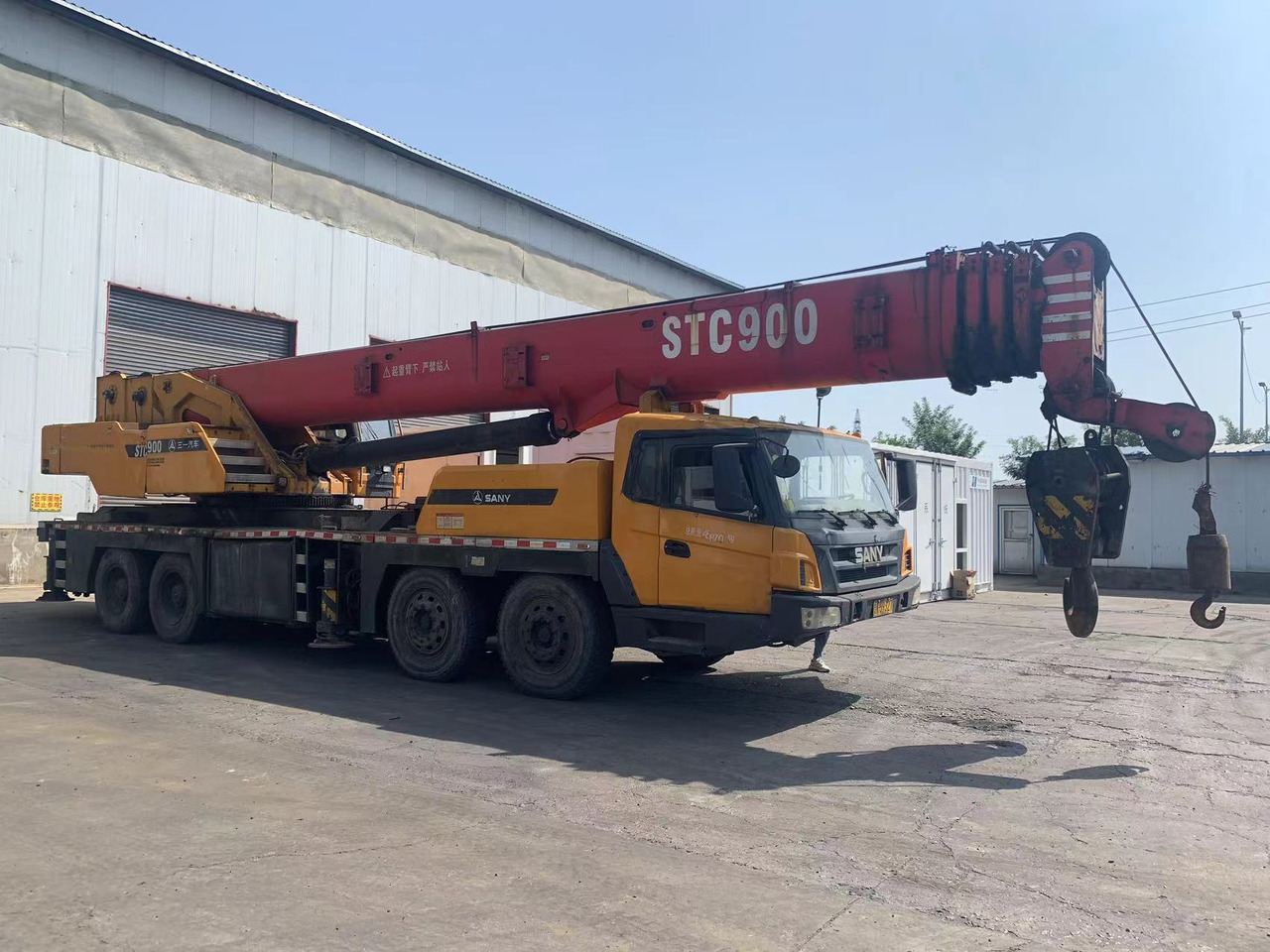 SANY STC800 - Autódaru: 1 kép. SANY STC800 - Autódaru: 1 kép.