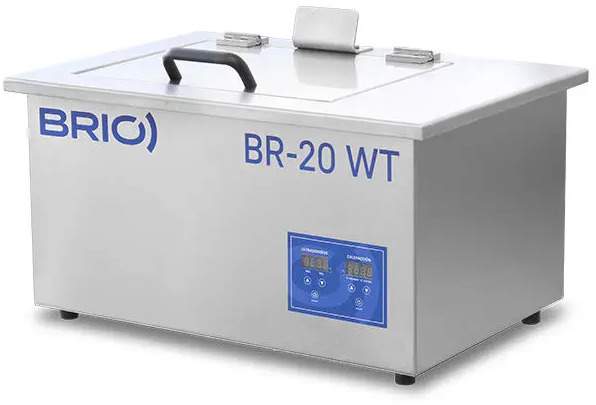 BRIO Ultrasonics BR-20 WT Immersion parts washer - Ultrahangos tisztító: 1 kép. BRIO Ultrasonics BR-20 WT Immersion parts washer - Ultrahangos tisztító: 1 kép.