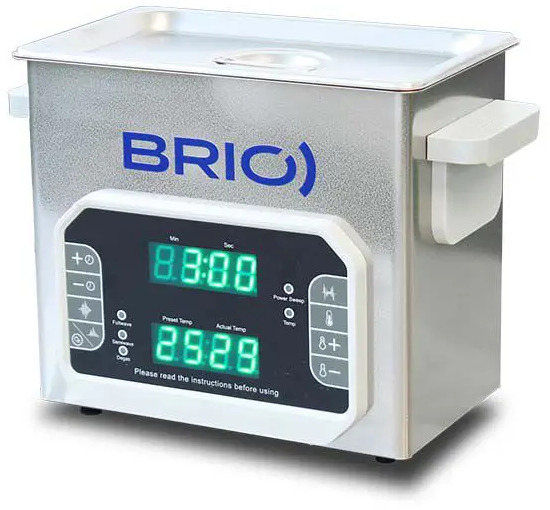 BRIO Ultrasonics BR-3 Lab Plus Ultrasonic parts washer - Ultrahangos tisztító: 1 kép. BRIO Ultrasonics BR-3 Lab Plus Ultrasonic parts washer - Ultrahangos tisztító: 1 kép.
