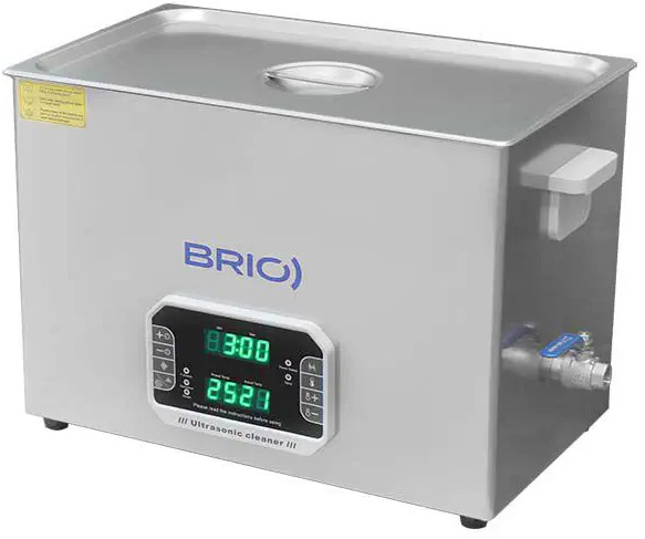 BRIO Ultrasonics BR-30 Lab Plus Manual parts washer - Ultrahangos tisztító: 1 kép. BRIO Ultrasonics BR-30 Lab Plus Manual parts washer - Ultrahangos tisztító: 1 kép.