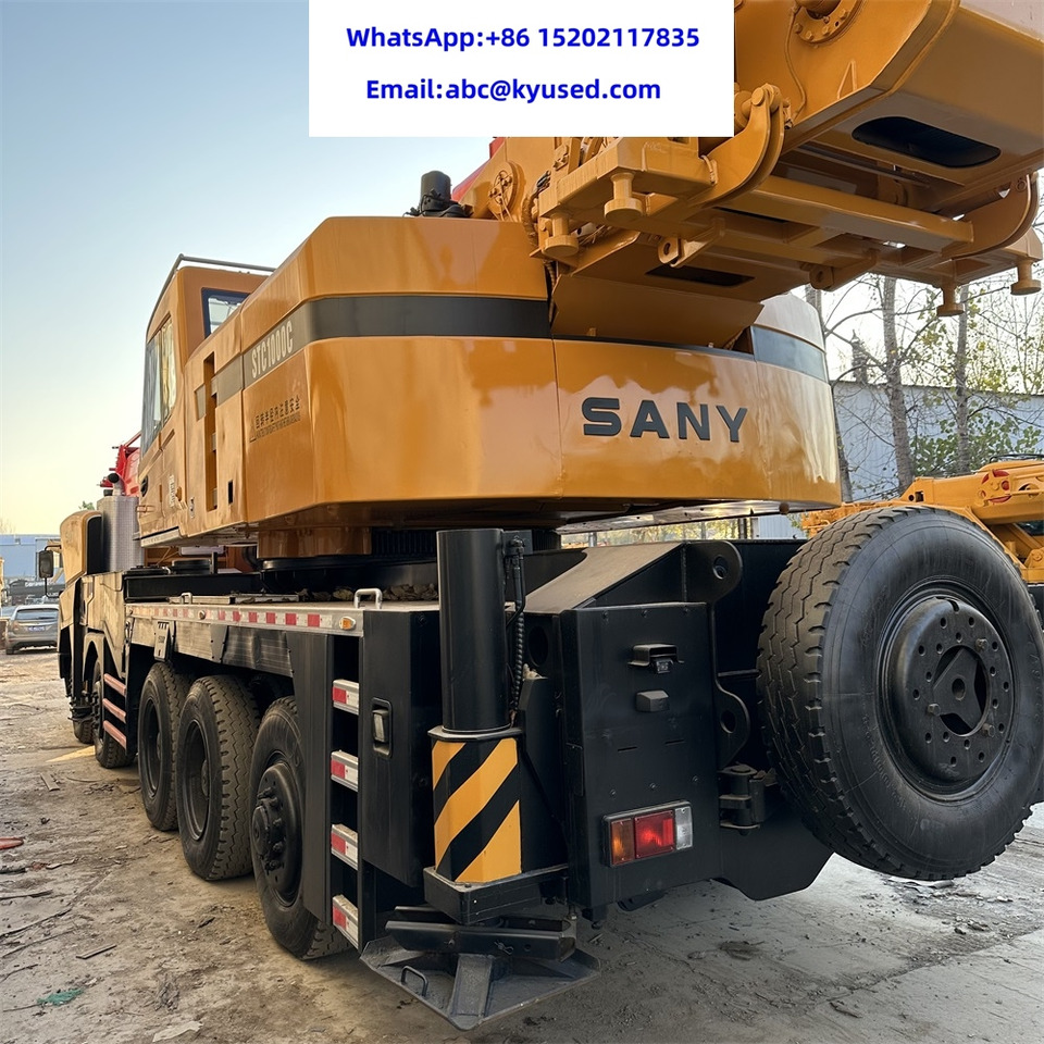 SANY STC1000 100TON TRUCK CRANE - Autódaru: 5 kép. SANY STC1000 100TON TRUCK CRANE - Autódaru: 5 kép.