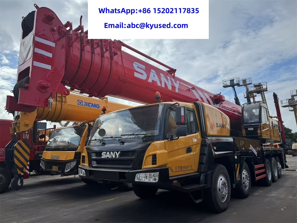 SANY STC1000 STC1300 STC1600 100T 130T 160TON TRUCK MOBILE CRANE - Autódaru: 1 kép. SANY STC1000 STC1300 STC1600 100T 130T 160TON TRUCK MOBILE CRANE - Autódaru: 1 kép.