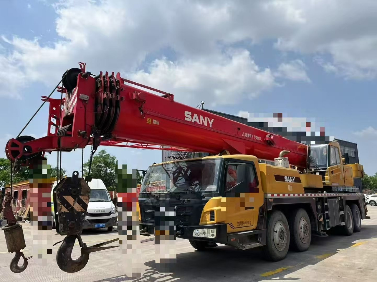 SANY STC500T5 STC500E STC500S 50 ton 55ton truck crane - Autódaru: 2 kép. SANY STC500T5 STC500E STC500S 50 ton 55ton truck crane - Autódaru: 2 kép.