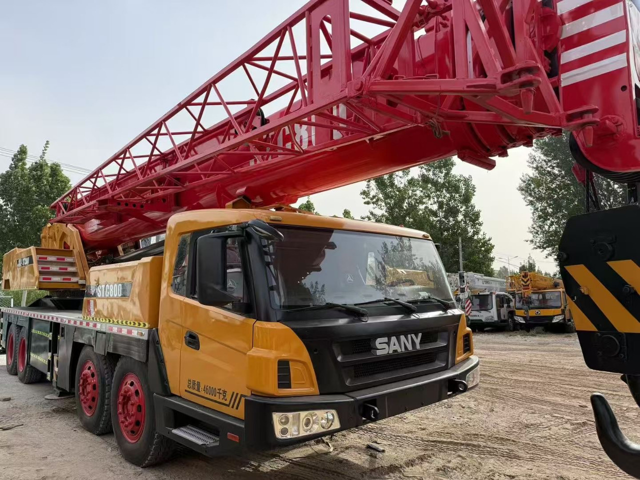 SANY STC800 STC800E STC800T STC80T5 STC800H STC750 75 ton 80ton truck crane - Autódaru: 5 kép. SANY STC800 STC800E STC800T STC80T5 STC800H STC750 75 ton 80ton truck crane - Autódaru: 5 kép.