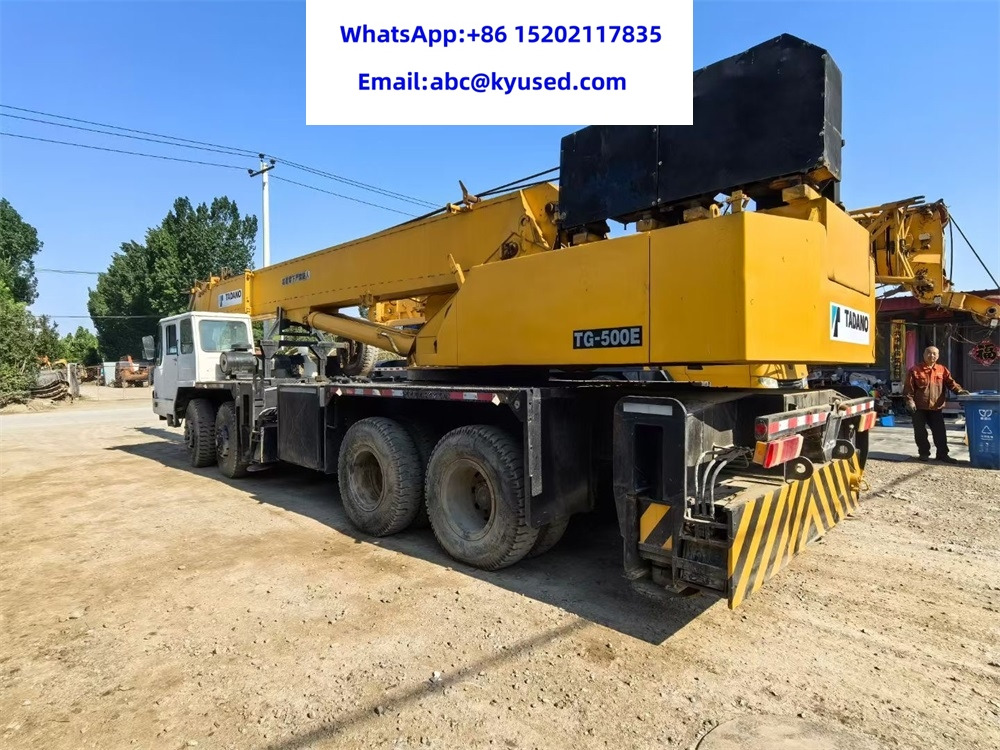 TADANO TG500E TG700E GT500E TG1000 50TON 70TON 100TON - Autódaru: 4 kép. TADANO TG500E TG700E GT500E TG1000 50TON 70TON 100TON - Autódaru: 4 kép.
