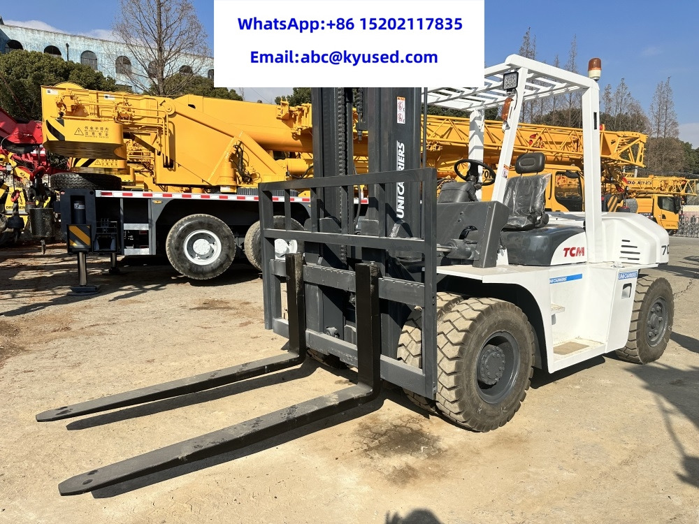 TCM FD70 - Dízel targonca: 5 kép. TCM FD70 - Dízel targonca: 5 kép.