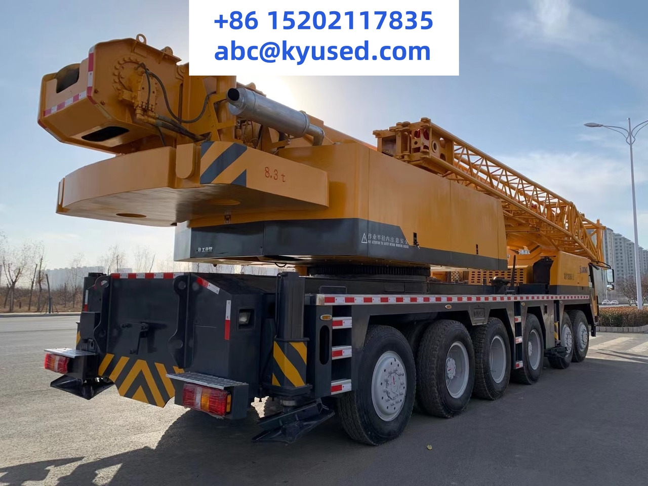 XCMG QY100K - Autódaru: 5 kép. XCMG QY100K - Autódaru: 5 kép.